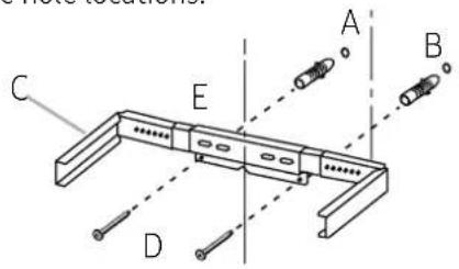 Dacor DHD36U990WMDA - Vent cover bracket installation - 2