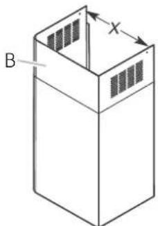 Dacor DHD30U990WMDA - Instalacion del soporte de la tapa de ventilacion - 2