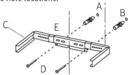 Dacor DHD30U990WMDA - Vent cover bracket installation - 3