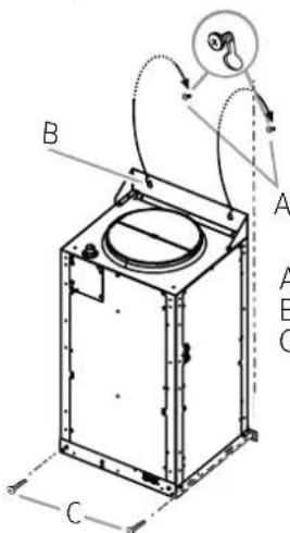Dacor DHD30U990WMDA - Instalacion de la campana extractor de doble ventilador - 1