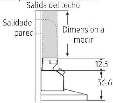 Dacor DHD30U990WMDA - Conexión del sistemas de ventilación a la campana extractora - 2