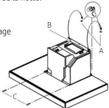 Dacor DHD30U990WMDA - Installation de la hotte à ventilateur unique - 1
