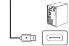 LC-Power M274KUHD144V2 - Collegamento del cavo - 3