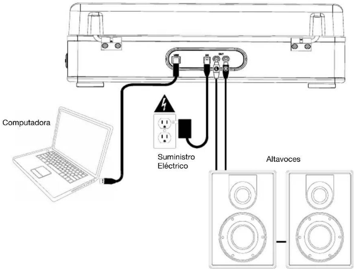 ION Luxe LP - Diagrama de conexión - 1