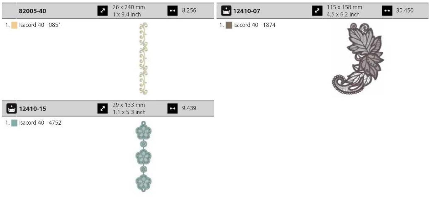 BERNINA 735 - Modifier un motif à broder - 19