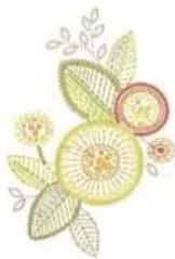 BERNINA 735 - Fleurs - 5