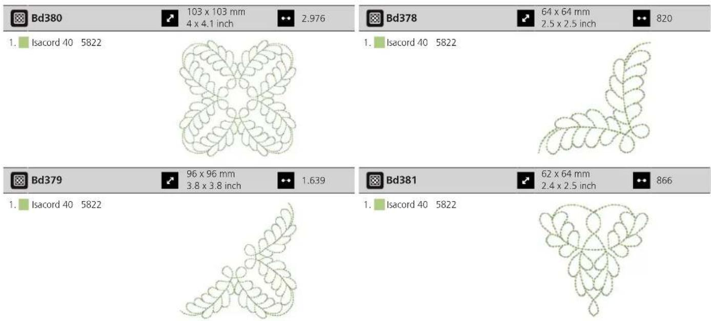 BERNINA 735 - Modifier un motif à broder - 14