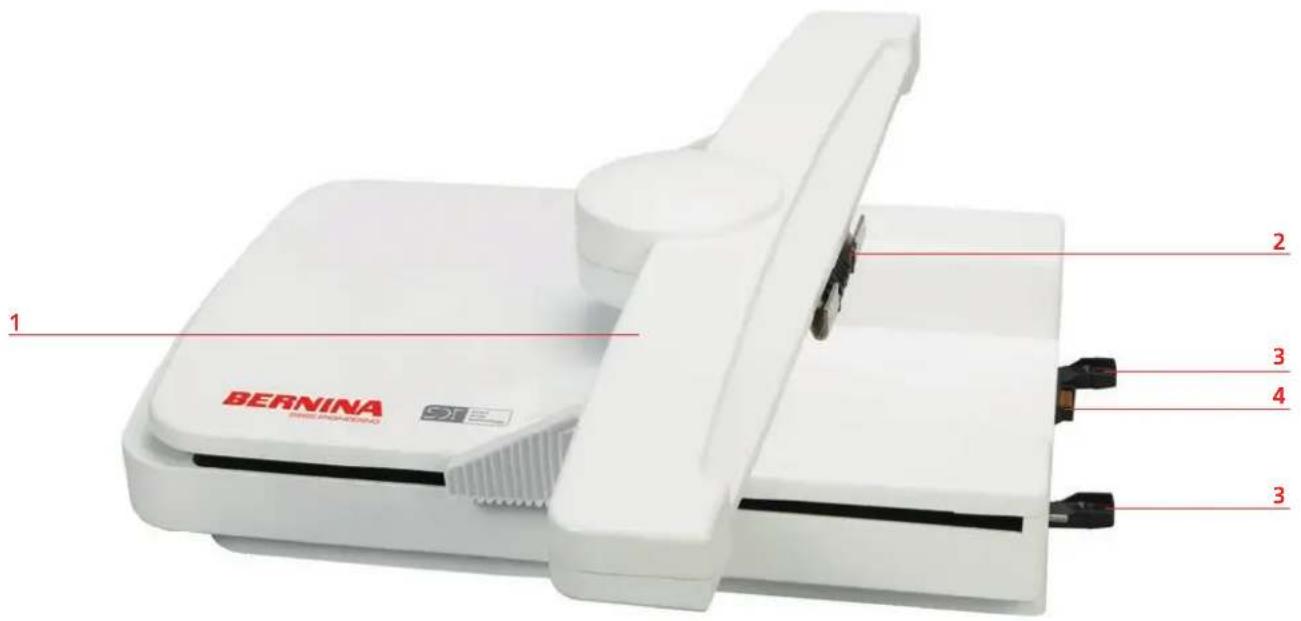 BERNINA 735 - Aperçu du module de broderie - 1