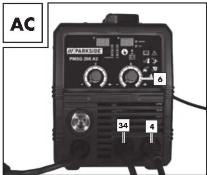 PARKSIDE PMSG 200 A2 - - MMA welding - 1
