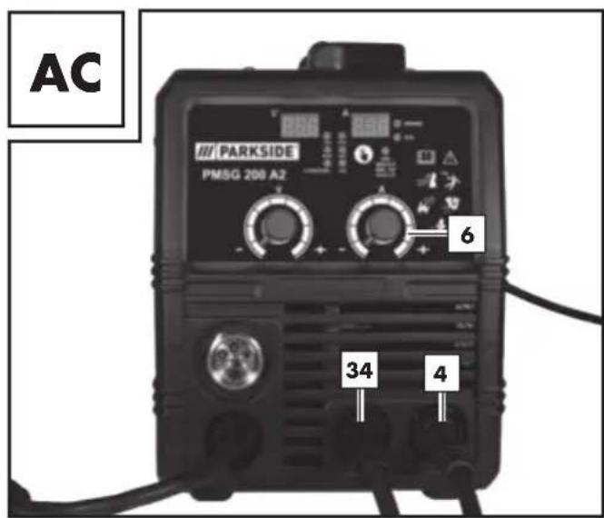 PARKSIDE PMSG 200 A2 - - MMA-lassen - 1