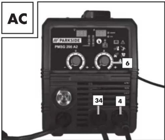 PARKSIDE PMSG 200 A2 - - MMA-svejsning - 1