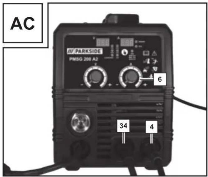 PARKSIDE PMSG 200 A2 - - Συγκόλληση MMA - 1