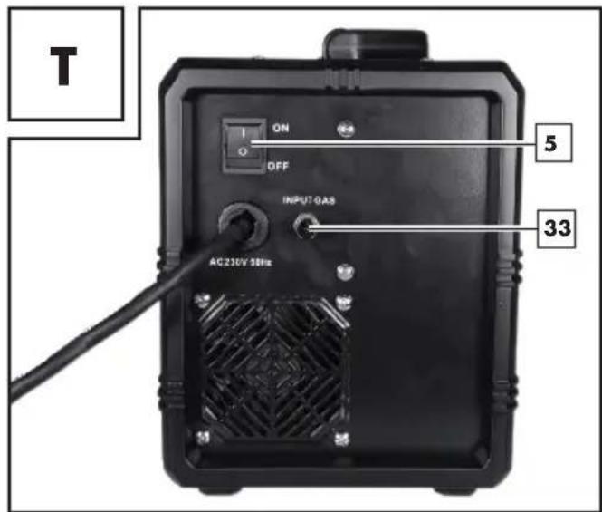 PARKSIDE PMSG 200 A2 - ● Adaptation of device to solid welding wire with inert gas - 2