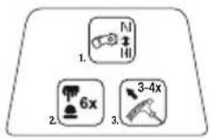 PARKSIDE PBK 4 B3 - Symbole auf dem Gerät - 32