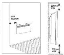 Toyotomi EPA100EF - Montaje en pared: - 1
