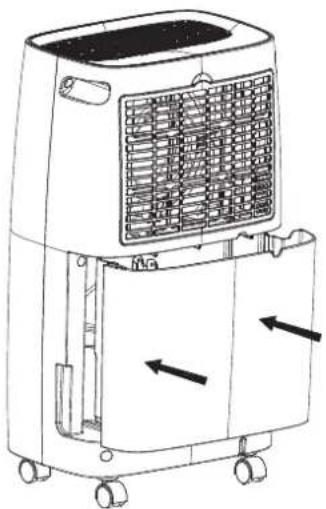 Toyotomi TDC1410 - DE AFVOERTANK LEGEN - 4