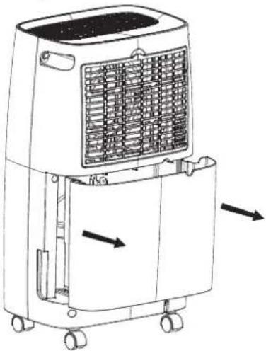 Toyotomi TDC1410 - DE AFVOERTANK LEGEN - 1