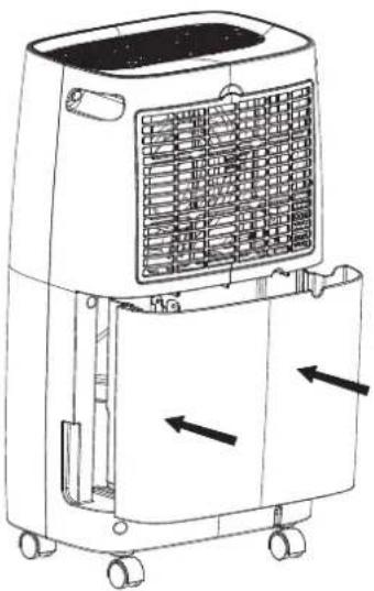 Toyotomi TDC1410 - SVUOTAMENTO DEL SERBATOIO DI SCARICO - 4