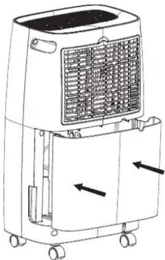 Toyotomi TDC1412 - TÖMNING AV VATTENTANK - 4