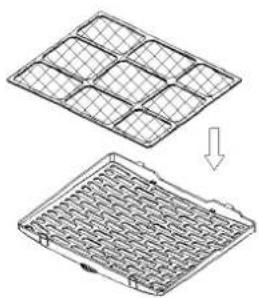 Toyotomi TDC1412 - Attach the air filter - 1
