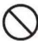 PANASONIC S60PU2E5B - ! WARNING - 1
