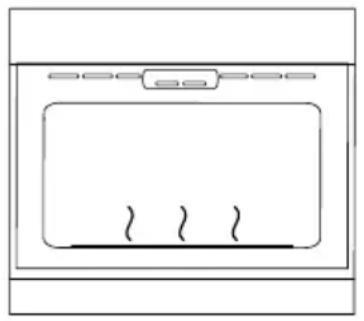 Fisher & Paykel RGV3486GD L - Apprêt dans la cavité principale - 1