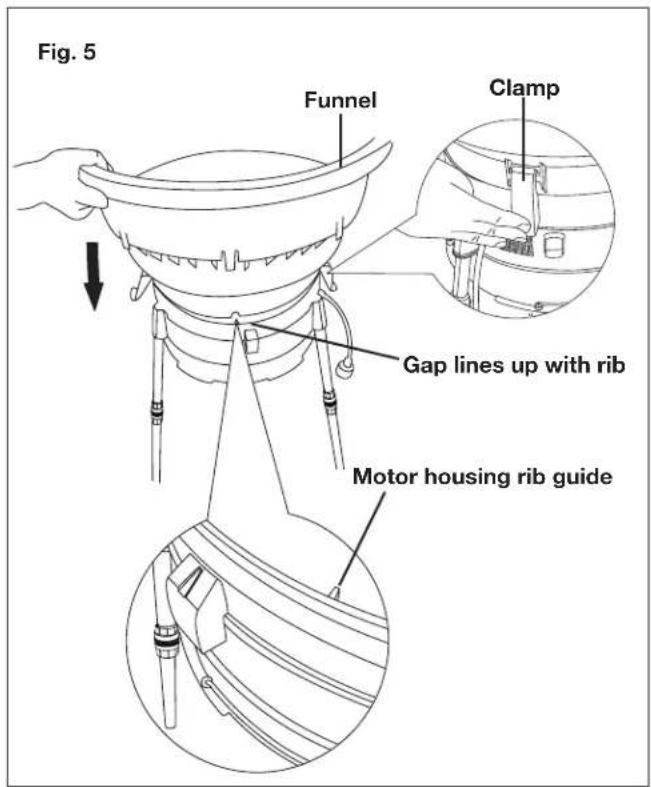 Sun Joe SDJ616 - Funnel Assembly - 1