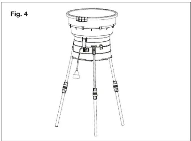 Sun Joe SDJ616 - Assemblage du socle de la hacheuse - 4