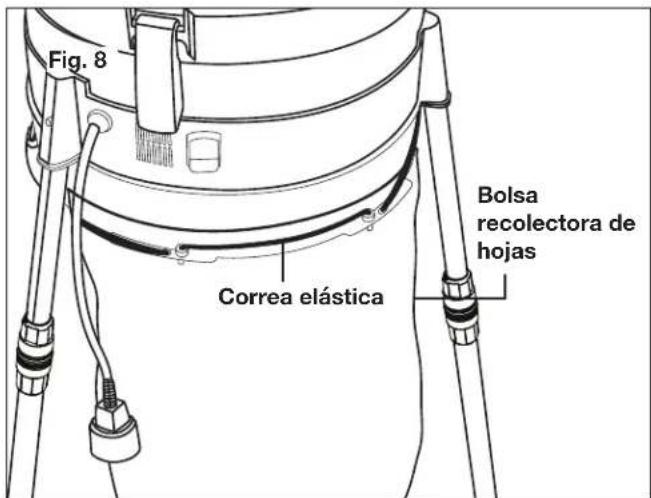Sun Joe SDJ616 - Colocación de la bolsa recolectora - 2