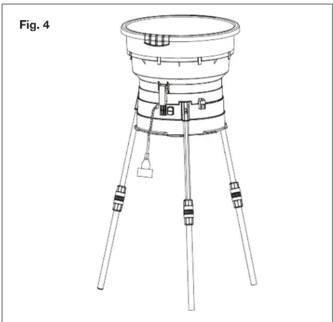 Sun Joe SDJ616 - Mulcher Stand Assembly - 4