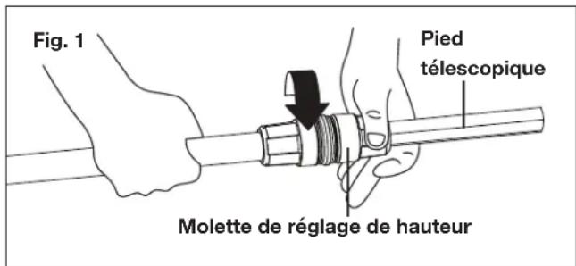 Sun Joe SDJ616 - Assemblage du socle de la hacheuse - 1