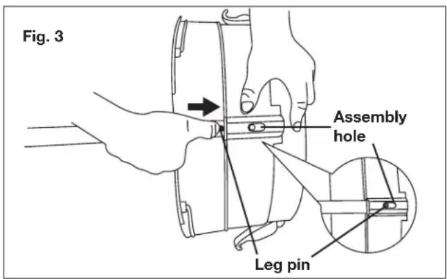 Sun Joe SDJ616 - Mulcher Stand Assembly - 3