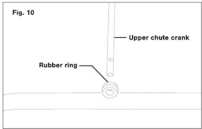 Snow Joe SJ626E - Chute Crank Assembly - 5