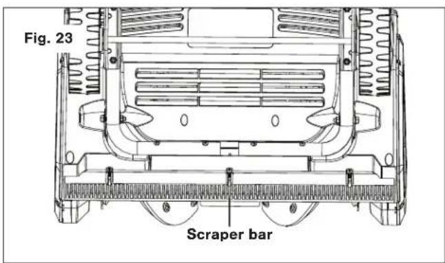 Snow Joe SJ626E - Replacing the Scraper Bar - 1