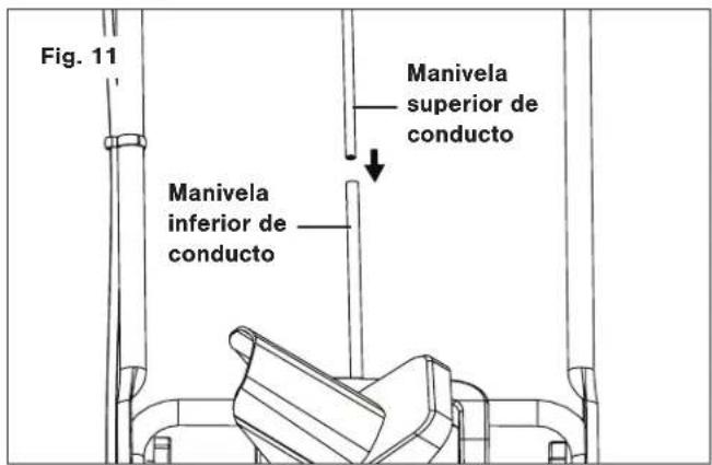 Snow Joe SJ626E - Ensamblado de la manivela de conducto - 6