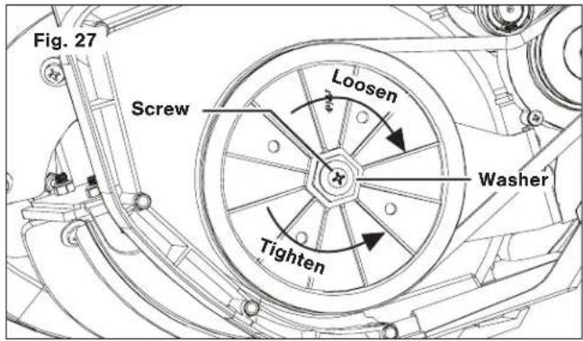Snow Joe SJ626E - Replacing the Belt + Pulley - 3