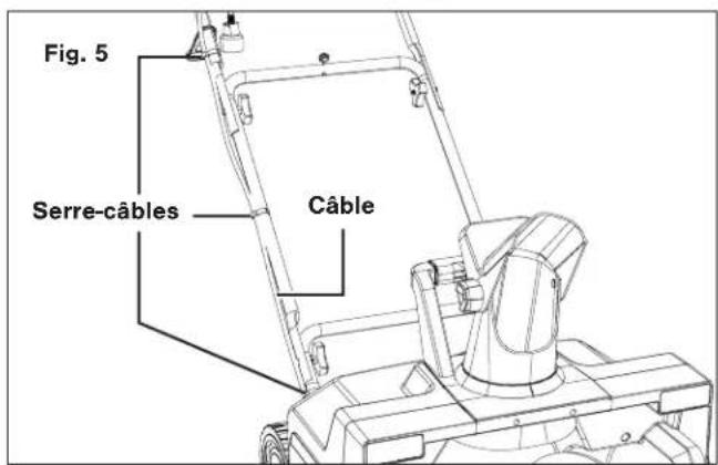 Snow Joe SJ626E - Assemblage des cadres de guidon - 5