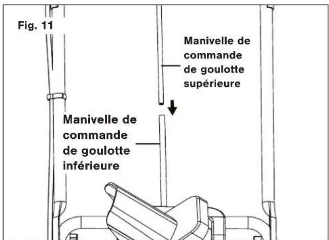 Snow Joe SJ626E - Assemblage de la manivelle de commande de goulotte - 6