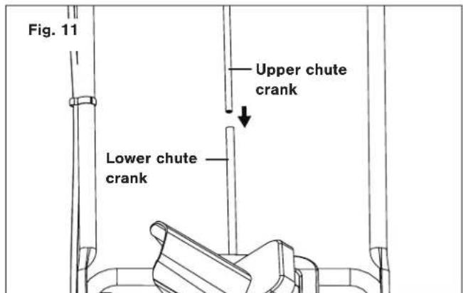 Snow Joe SJ626E - Chute Crank Assembly - 6