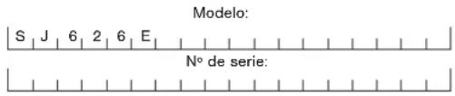 Snow Joe SJ626E - Modelo y número de serie - 1