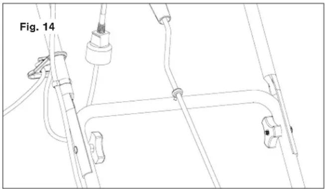 Snow Joe SJ626E - Securing the Extension Cord - 2