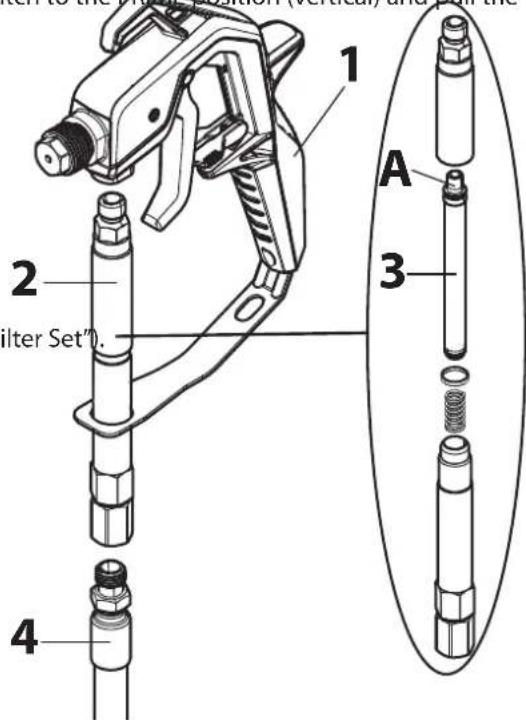WAGNER Control Pro 350 Extra - Unclogging the Spray nozzle - 3
