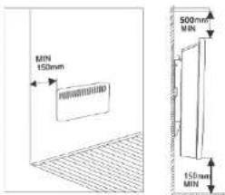 Toyotomi EPA200MF - Montaje en pared: - 1