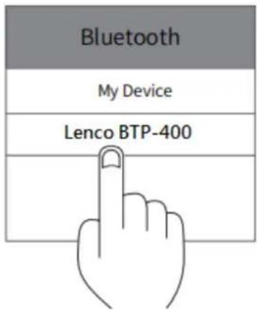 LENCO BTP400 - Paso 1: Encendido - 1