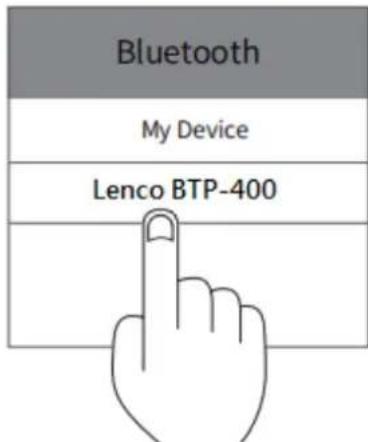 LENCO BTP400 - Trin 1 Taend enhed - 1