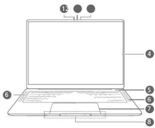 HUAWEI MateBook X Pro 2 - Apparence - 1