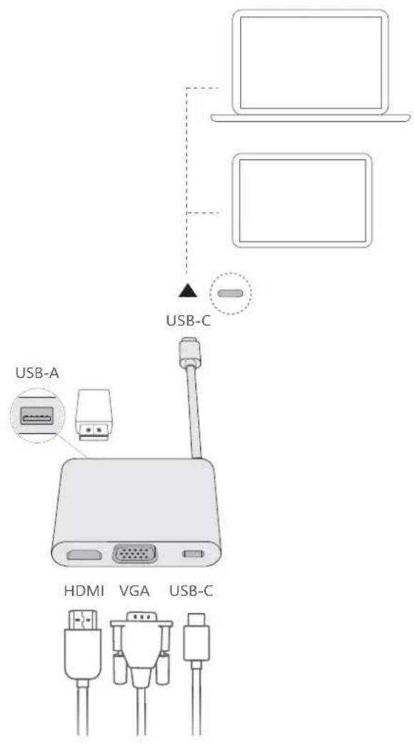 HUAWEI MateBook X Pro 2 - MateDock (en option) - 1