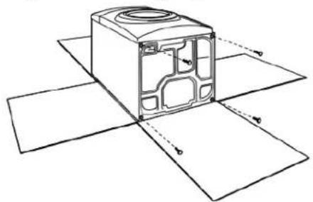 WHIRLPOOL YWED9620HC - Prepare dryer for leveling legs - 1