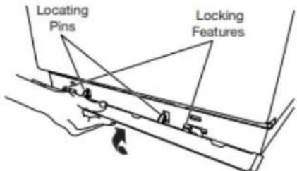 WHIRLPOOL YWED9620HC - Install and remove base trim (on some models) - 1