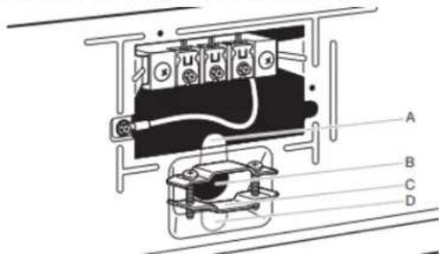 WHIRLPOOL YWED9620HC - Attach power supply cord strain relief - 1